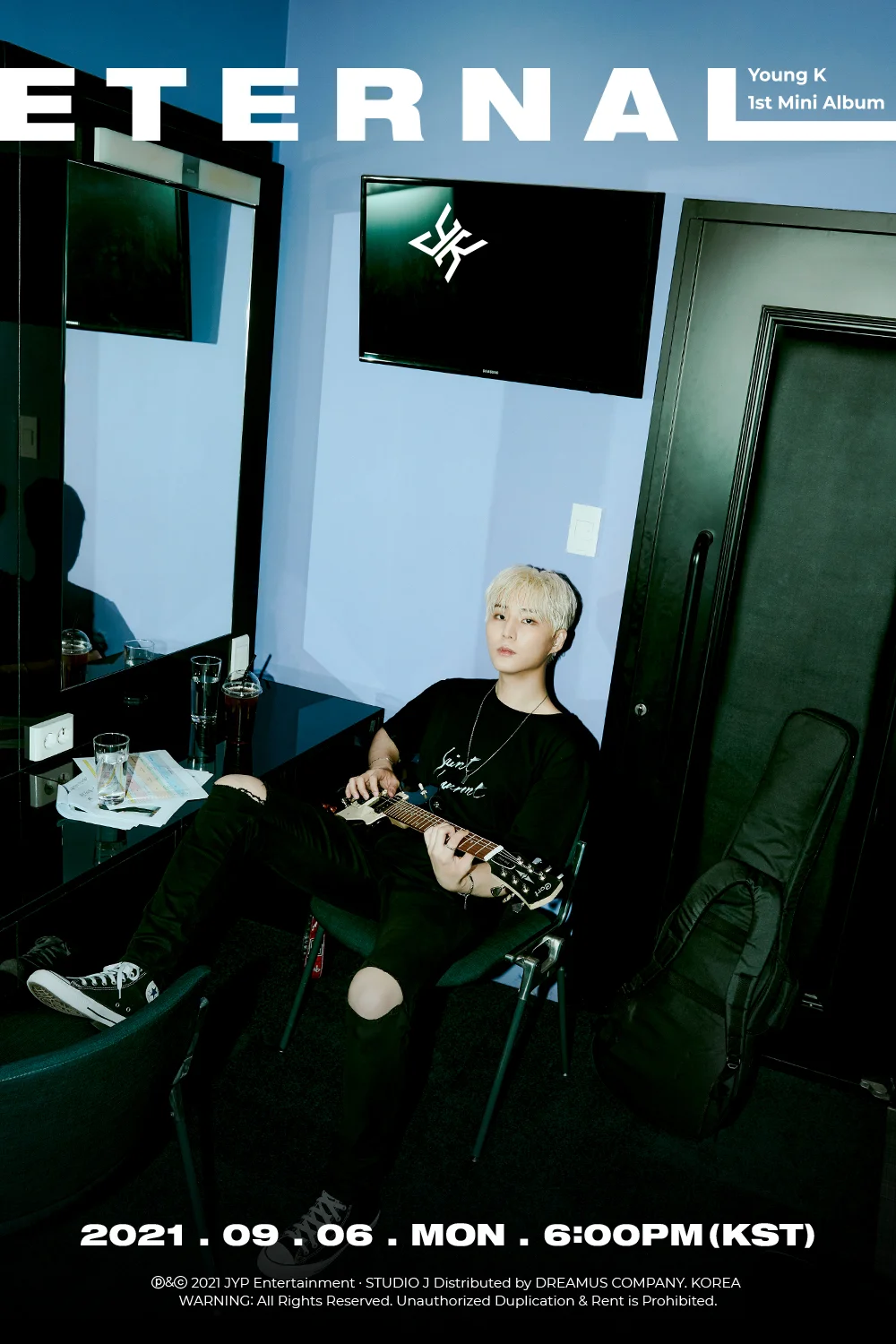 DAY6's Young K concept photos for 'Eternal'