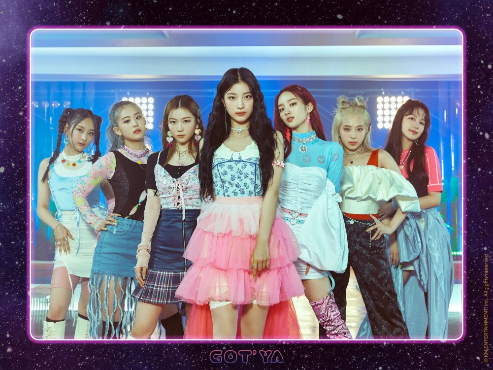 ICHILLIN' group teaser images for debut single 'GOT'YA'