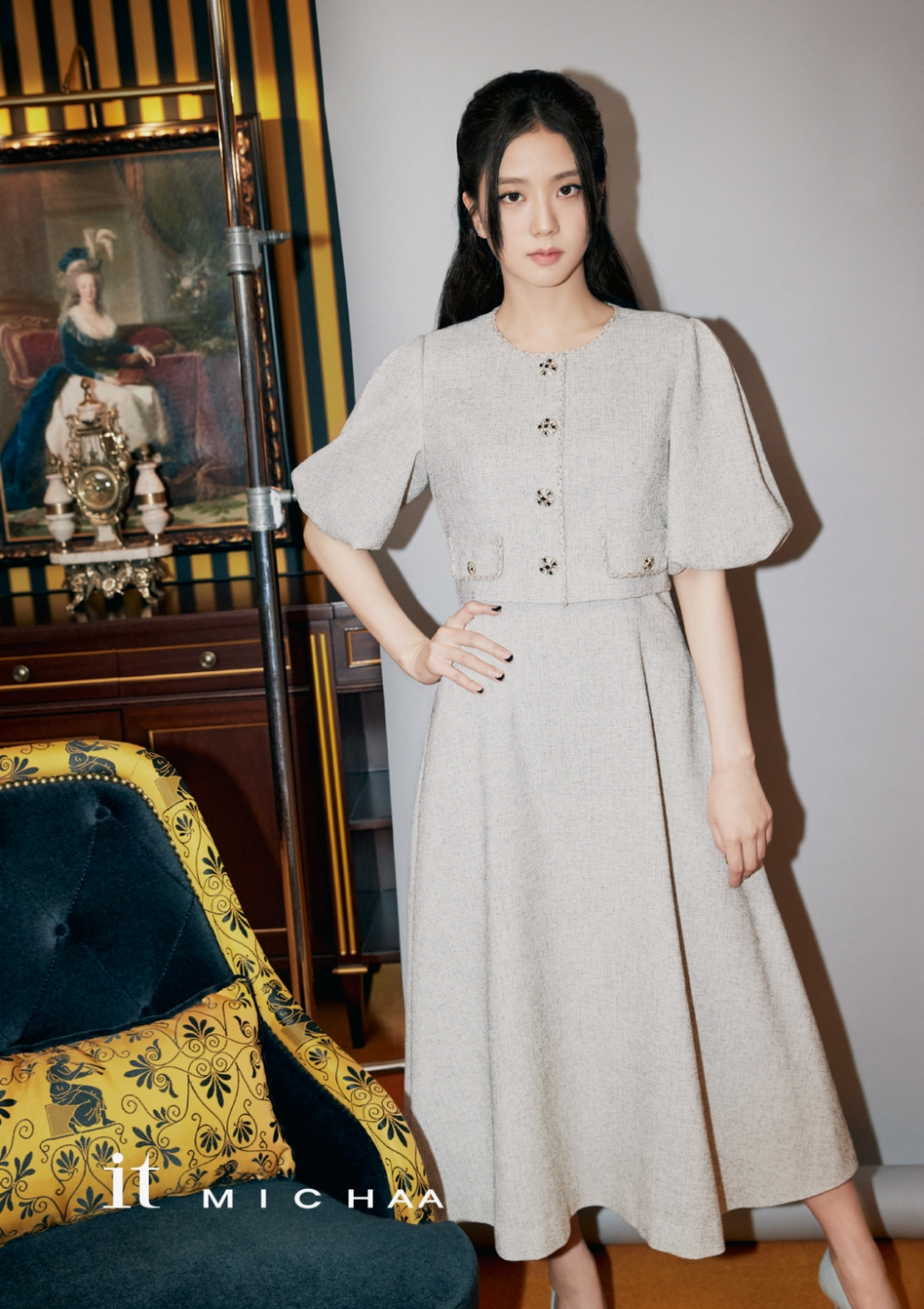 BLACKPINK's Jisoo in the latest pictorial for 'it MICHAA'