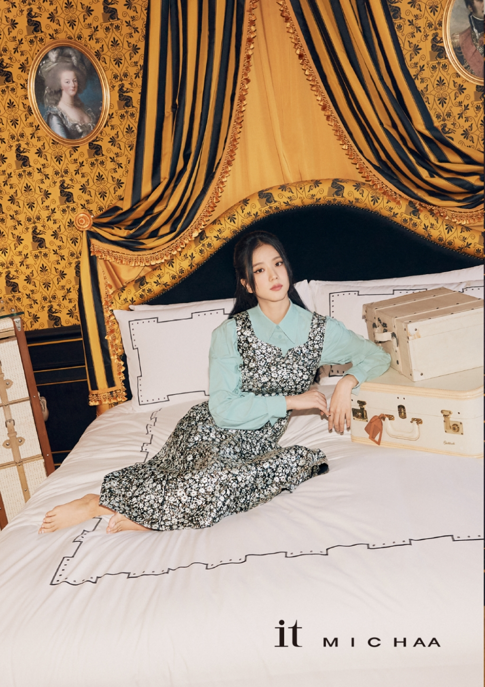 BLACKPINK's Jisoo in the latest pictorial for 'it MICHAA'