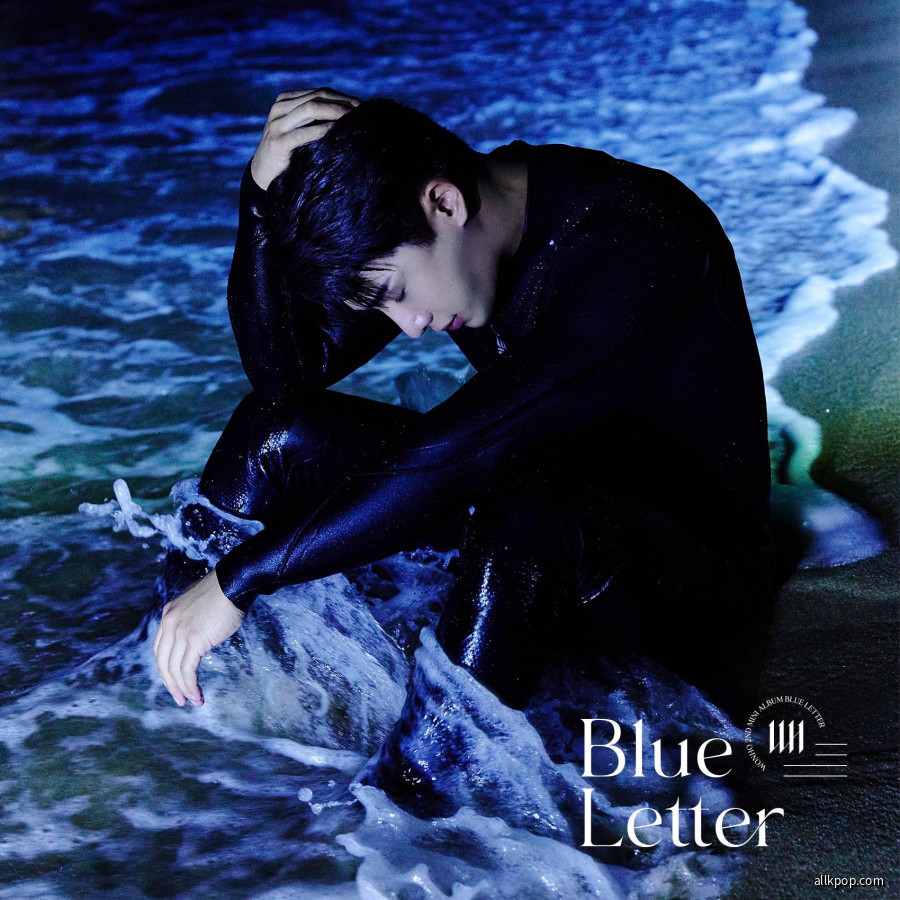 Wonho 'Blue Letter' concept photos
