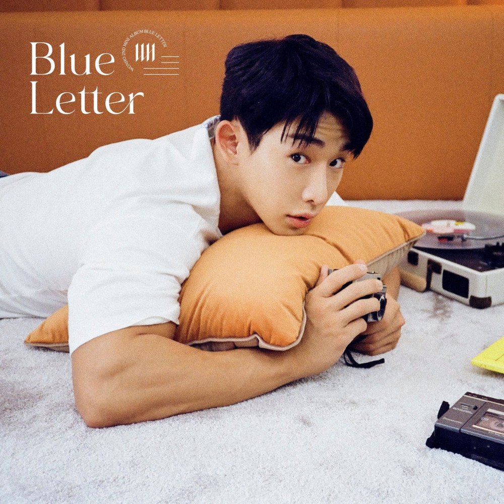 Wonho's new concept images for 'Blue Letter' comeback