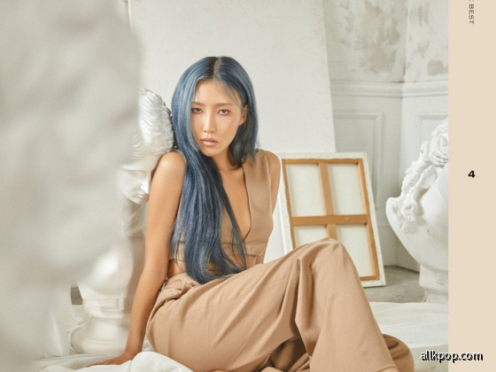 MAMAMOO's individual concept images for 'I SAY MAMAMOO: THE BEST'