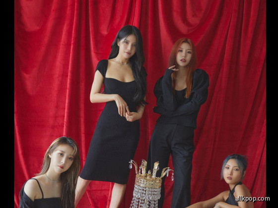 MAMAMOO's concept images for 'I SAY MAMAMOO: THE BEST'