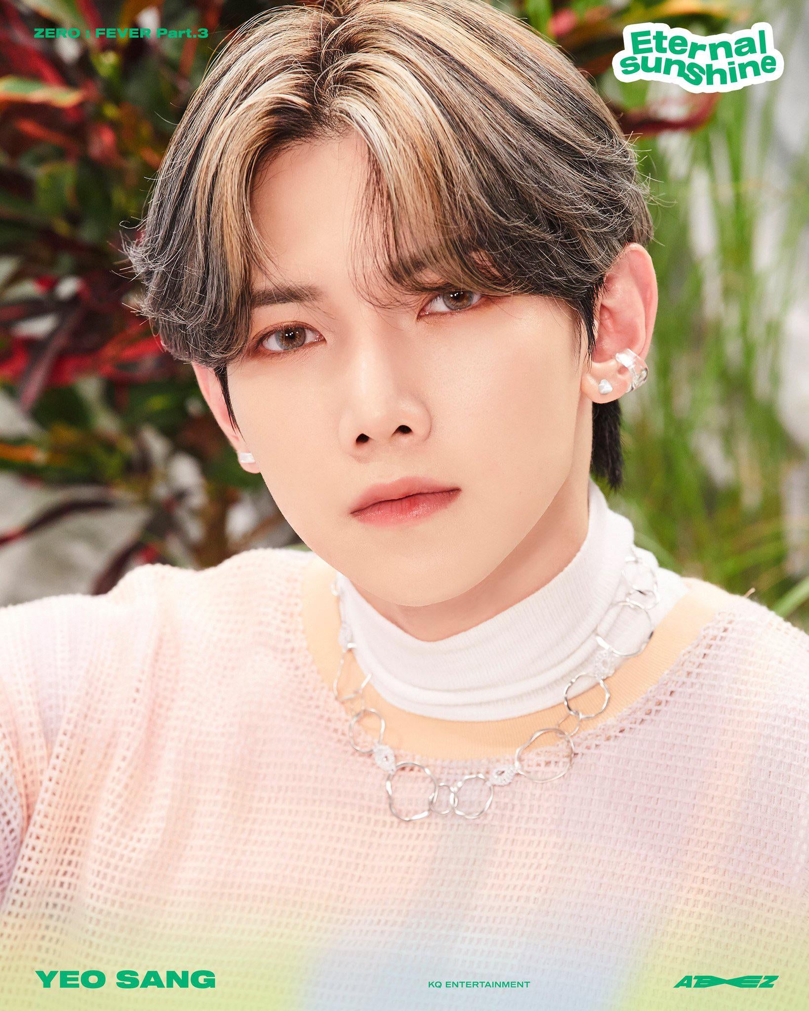 ATEEZ Yunho & Yeosang's teaser images for 'ZERO : FEVER Part.3'