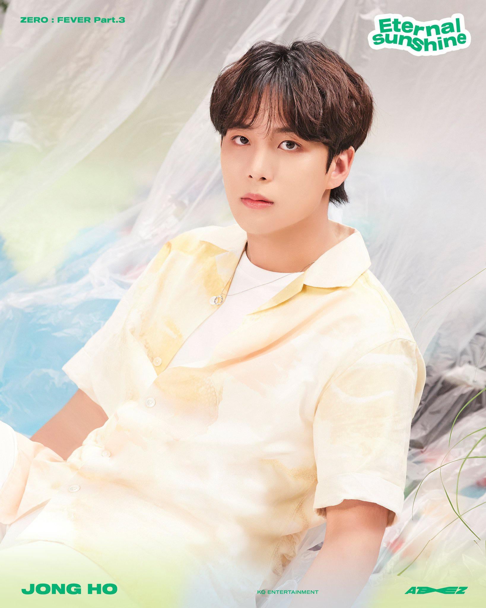 ATEEZ Wooyoung & Jongho's teaser images for 'ZERO : FEVER Part.3'