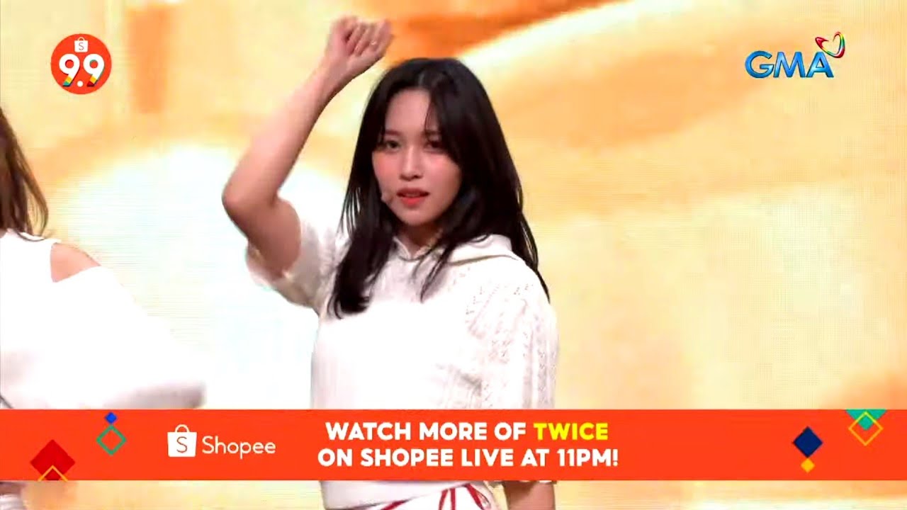 TWICE's performance and interview on Shopee LIVE "9.9 Super Shopping Day"