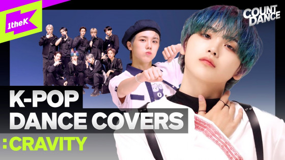 CRAVITY covers BTS, NCT, TXT, aespa, and more in a dance medley video for 1thek