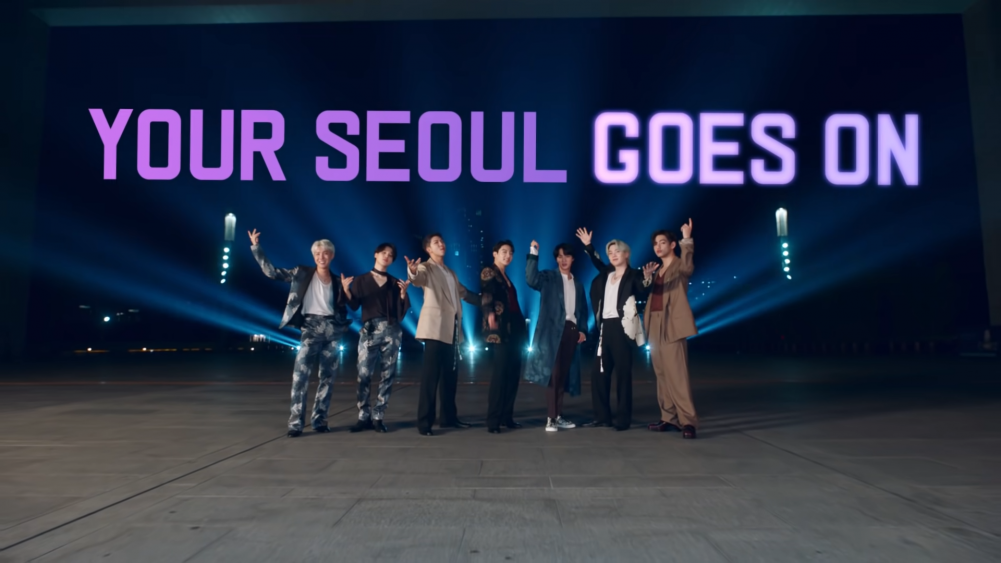 Seoul Tourism Organization promotional video revealing the beauty of South Korea with BTS