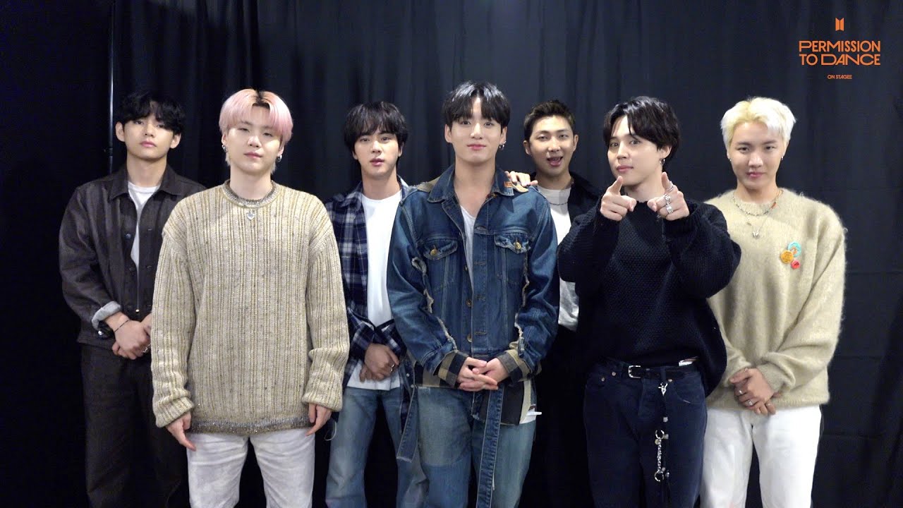 BTS - PERMISSION TO DANCE ON STAGE Announcement