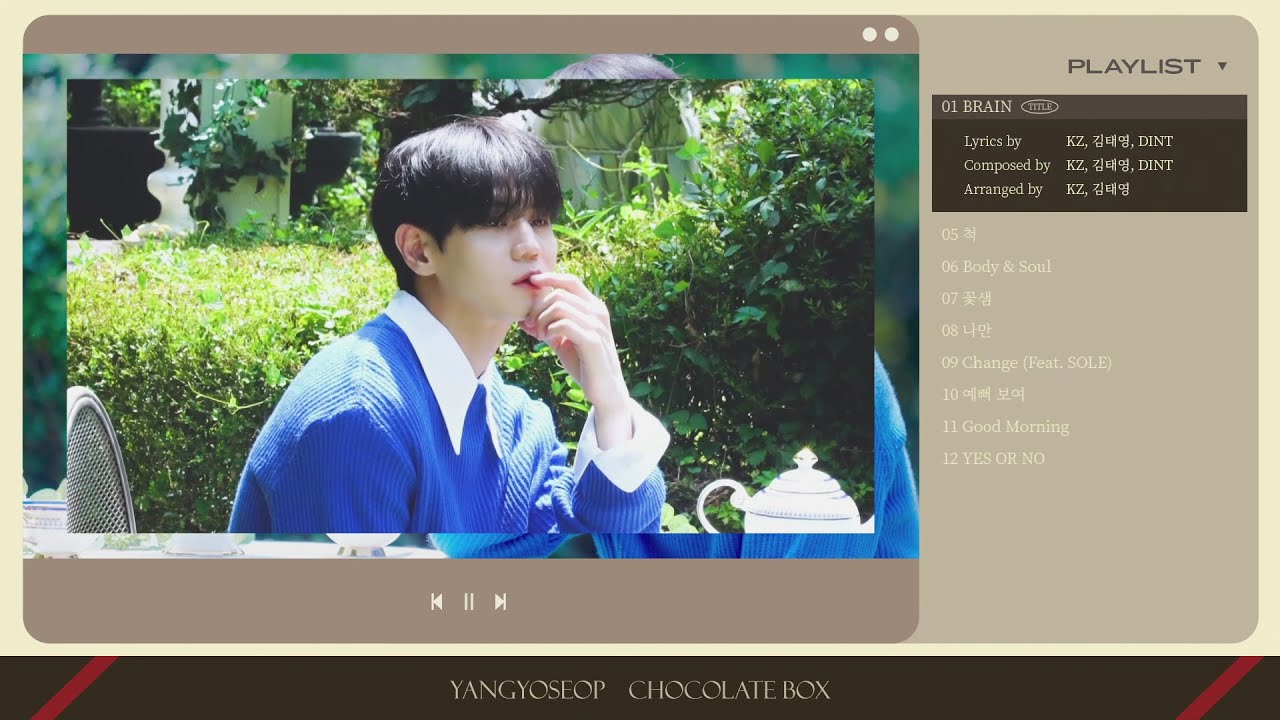 YANG YOSEOP - Chocolate Box HIGHLIGHT MEDLEY - 2 -