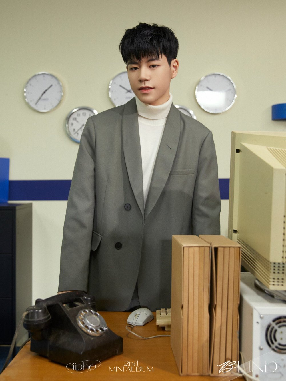 Ciipher - concept photos for upcoming mini-album ‘BLIND’