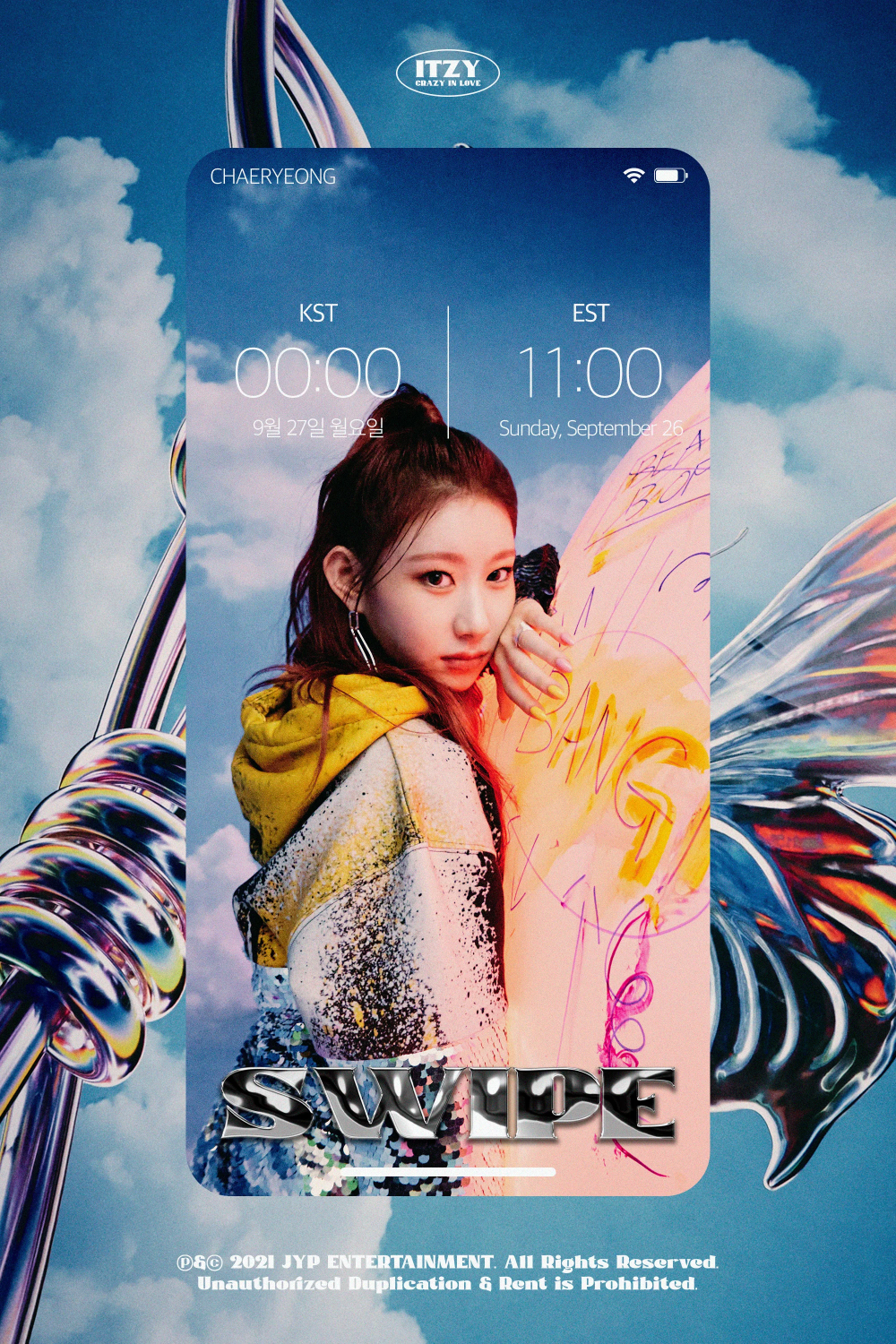 ITZY - teaser photos for 'Crazy In Love'