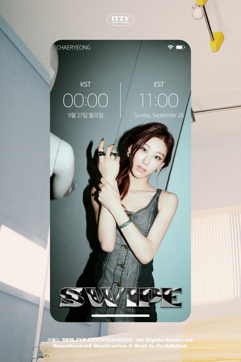 ITZY - teaser photos for 'CRAZY IN LOVE'