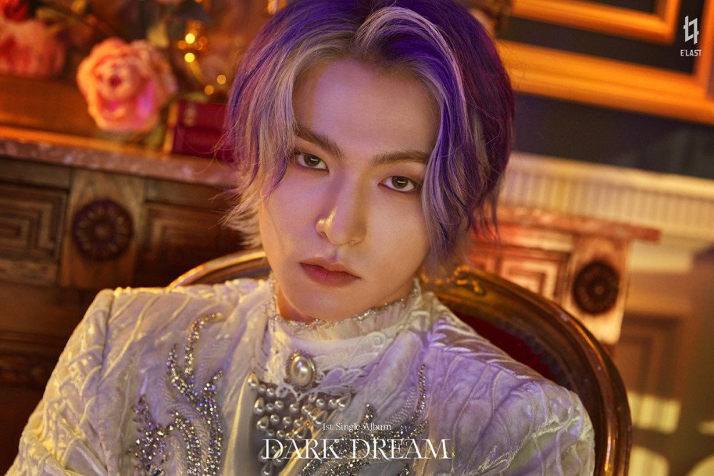 E'LAST - 'Dark Dream' concept photos feat. Romin, Wonjun, Choi In & Seungyeop