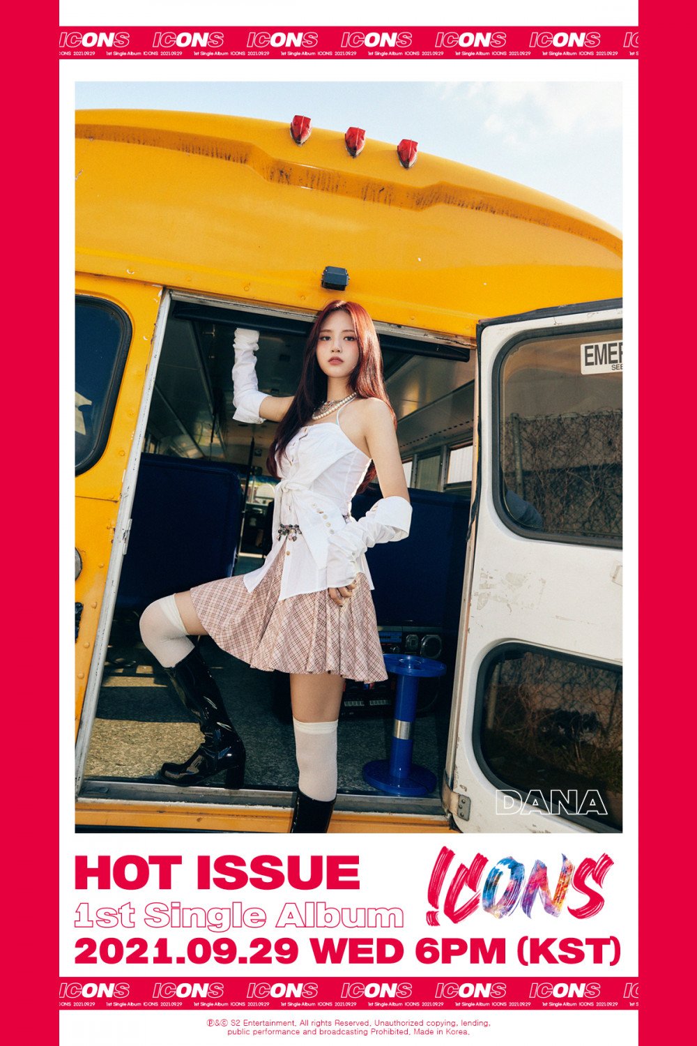 HOT ISSUE - Dana's teasers for 'ICONS'