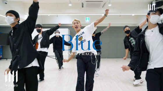 WONHO - 'BLUE' Dance Practice