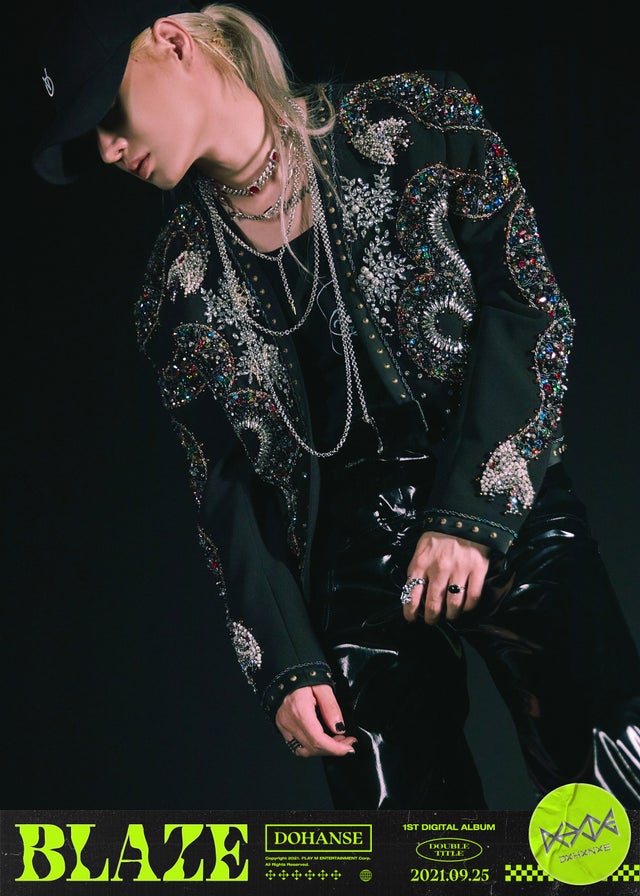 VICTON's Hanse - concept photos for 'BLAZE' digital album