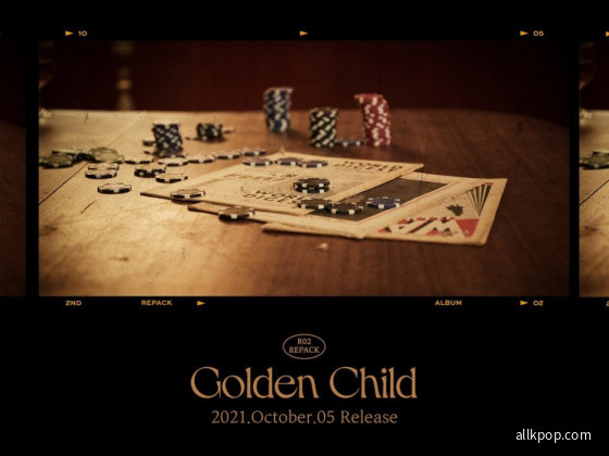 Golden Child - teaser poster for their repackaged album comeback