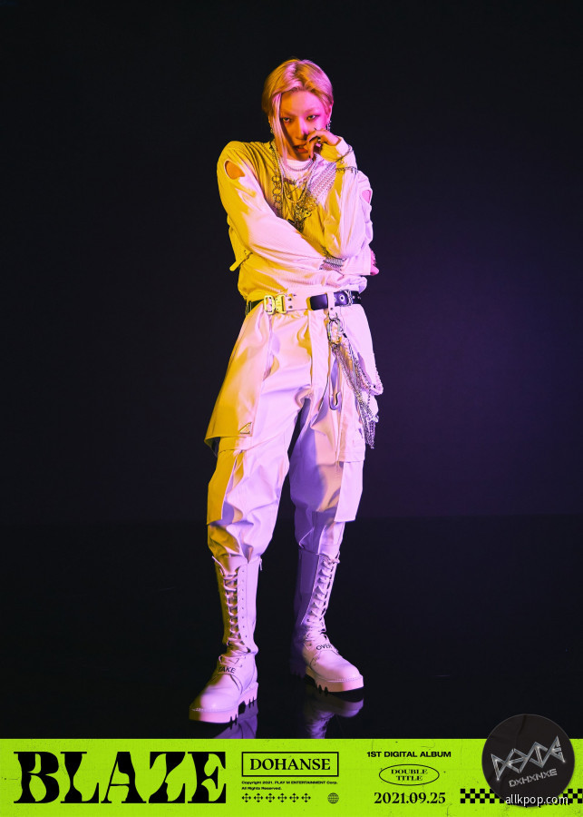 VICTON's Hanse - concept photos for 'BLAZE' digital album
