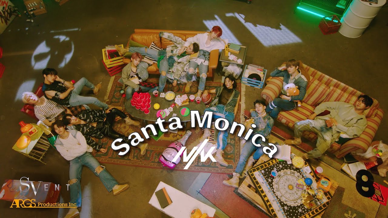 Rookie Korean-Japanese boy group NIK - 'Santa Monica' MV teaser