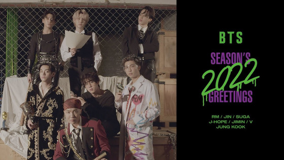 BTS (방탄소년단) ‘2022 SEASON’S GREETINGS' SPOT Preview (Star Turned Villain)