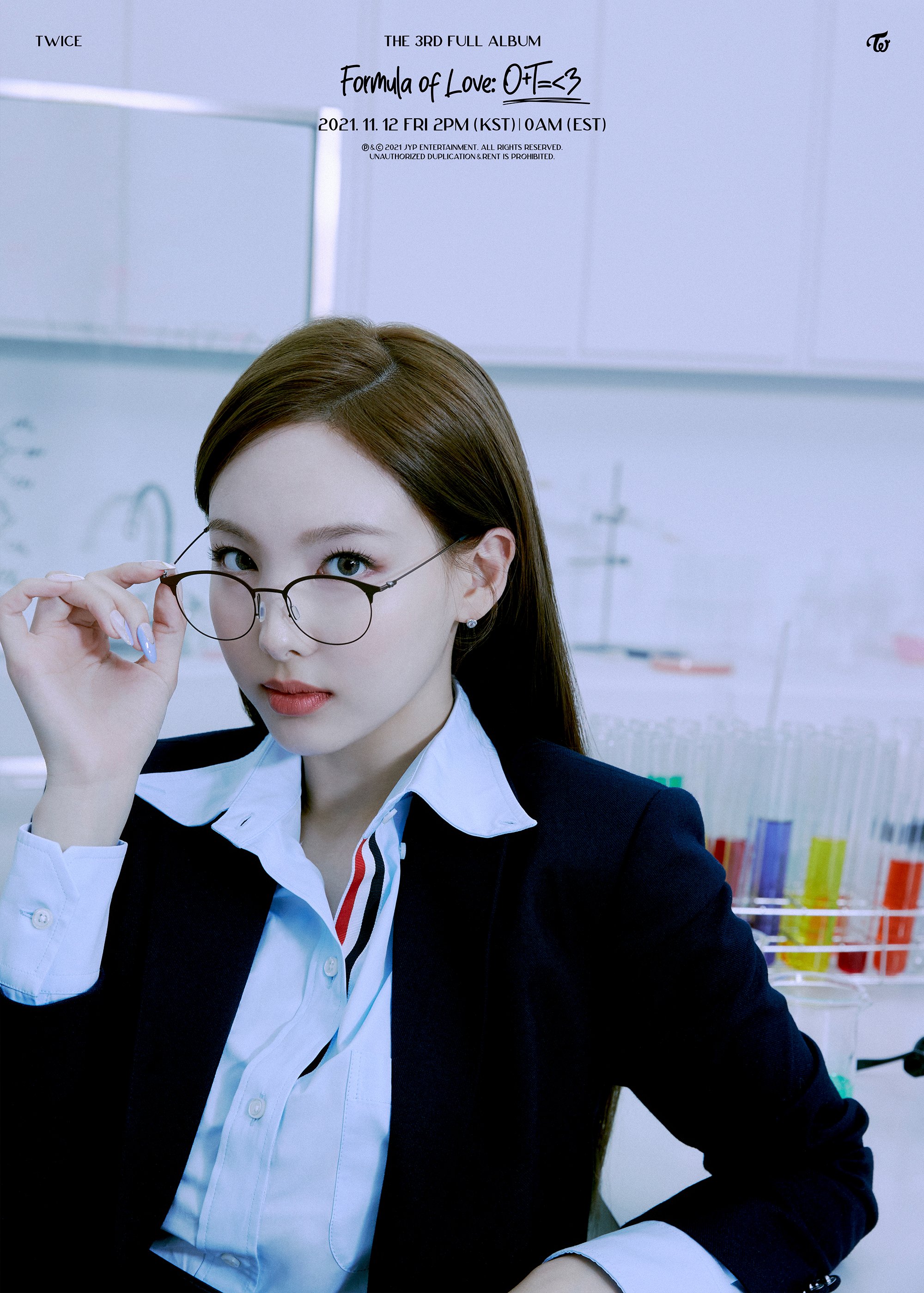 TWICE Nayeon 'Formula of Love: O+T=<3' SCIENTIST individual photo