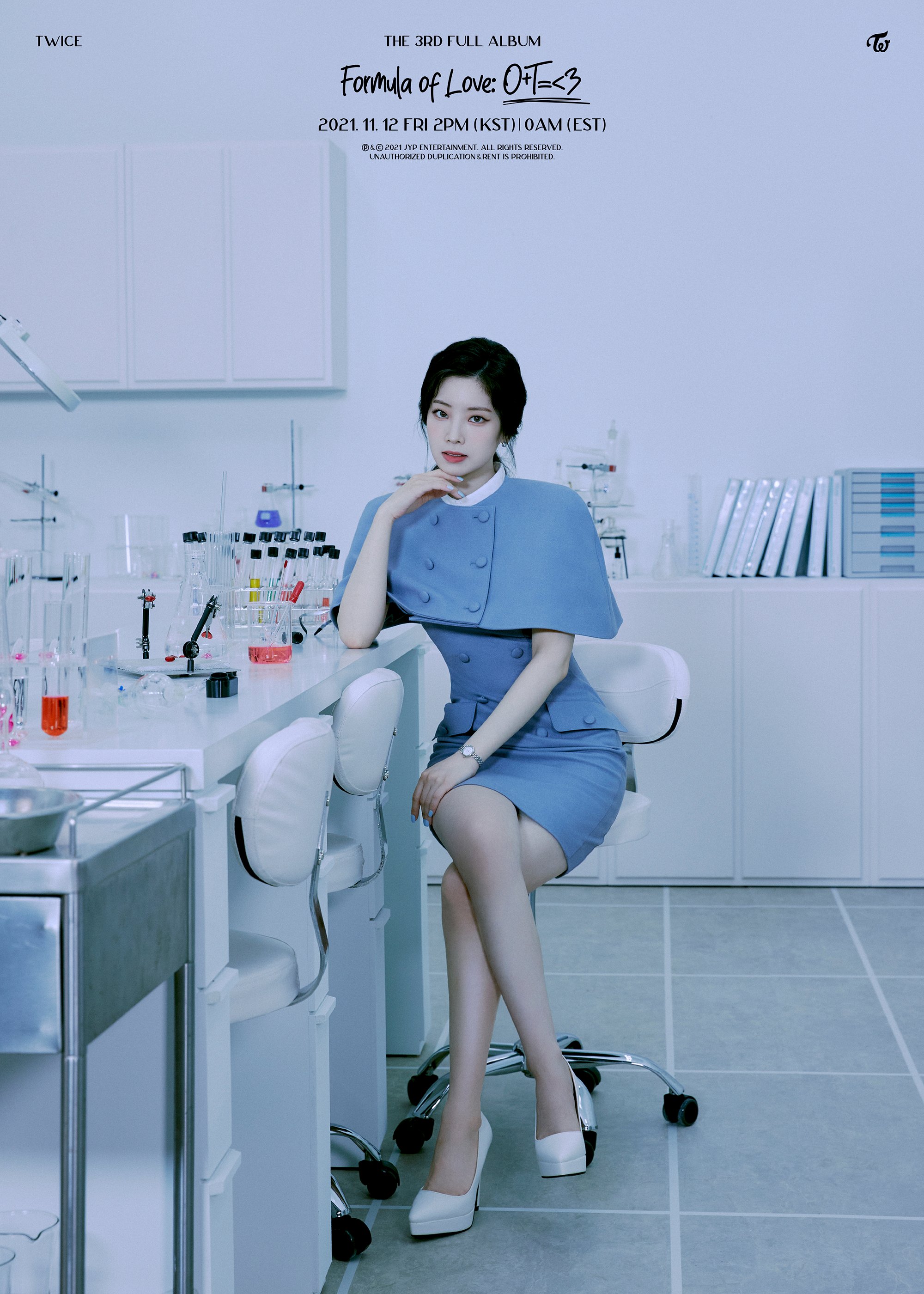 TWICE Dahyun 'Formula of Love: O+T=<3' SCIENTIST individual photo