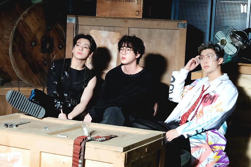 BTS Jungkook, Jin, and RM Season's Greetings 2022 photos