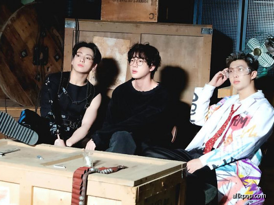 BTS Jungkook, Jin, and RM Season's Greetings 2022 photos