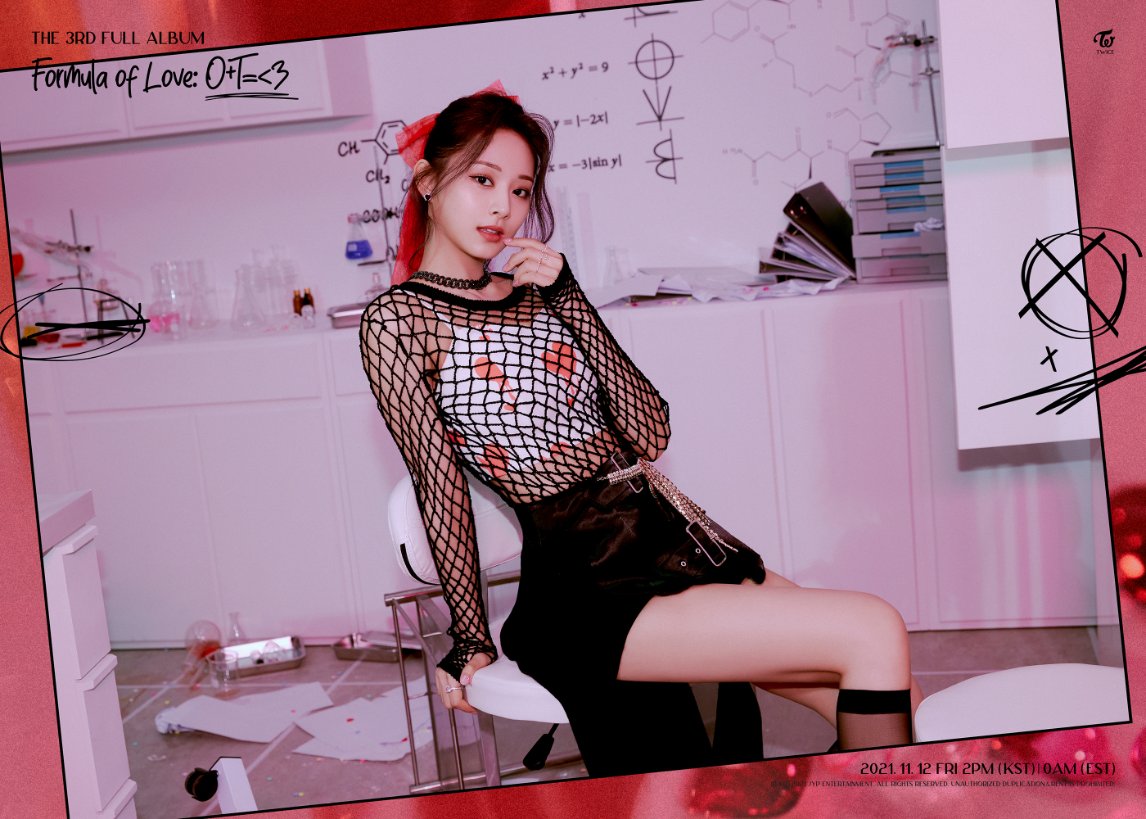 TWICE Tzuyu 'Formula of Love: O+T=<3' BREAK IT VER. individual photo
