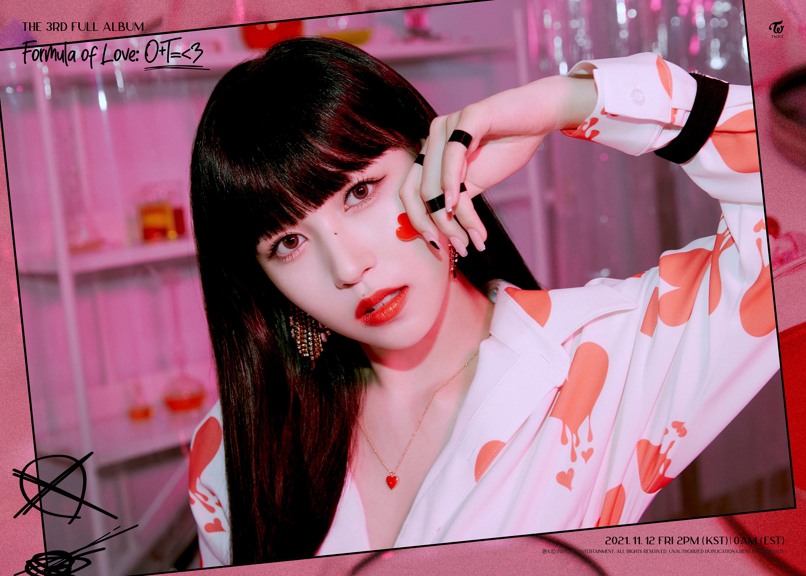 TWICE Mina 'Formula of Love: O+T=<3' BREAK IT VER. individual photo