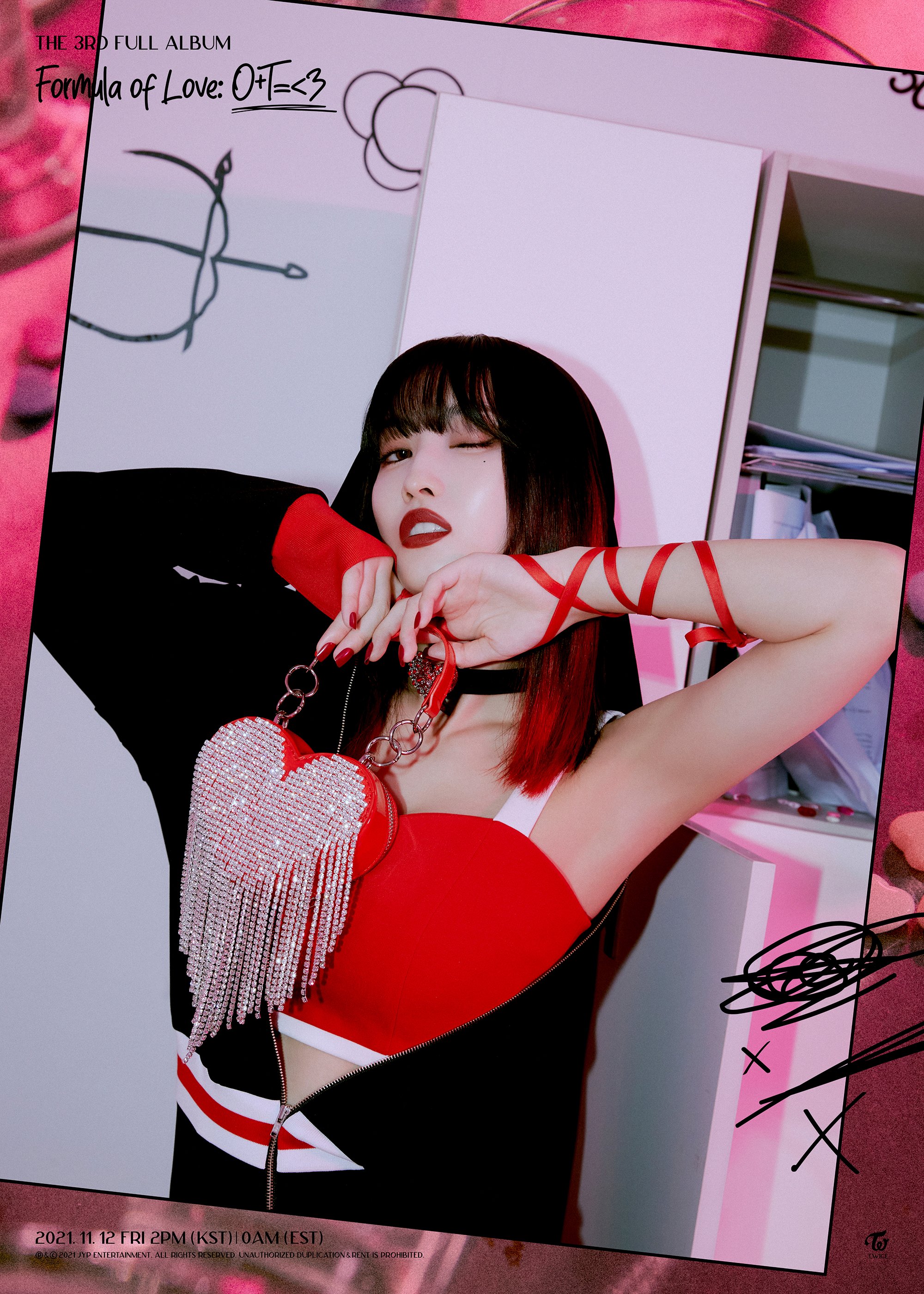 TWICE Momo 'Formula of Love: O+T=<3' BREAK IT VER. individual photo