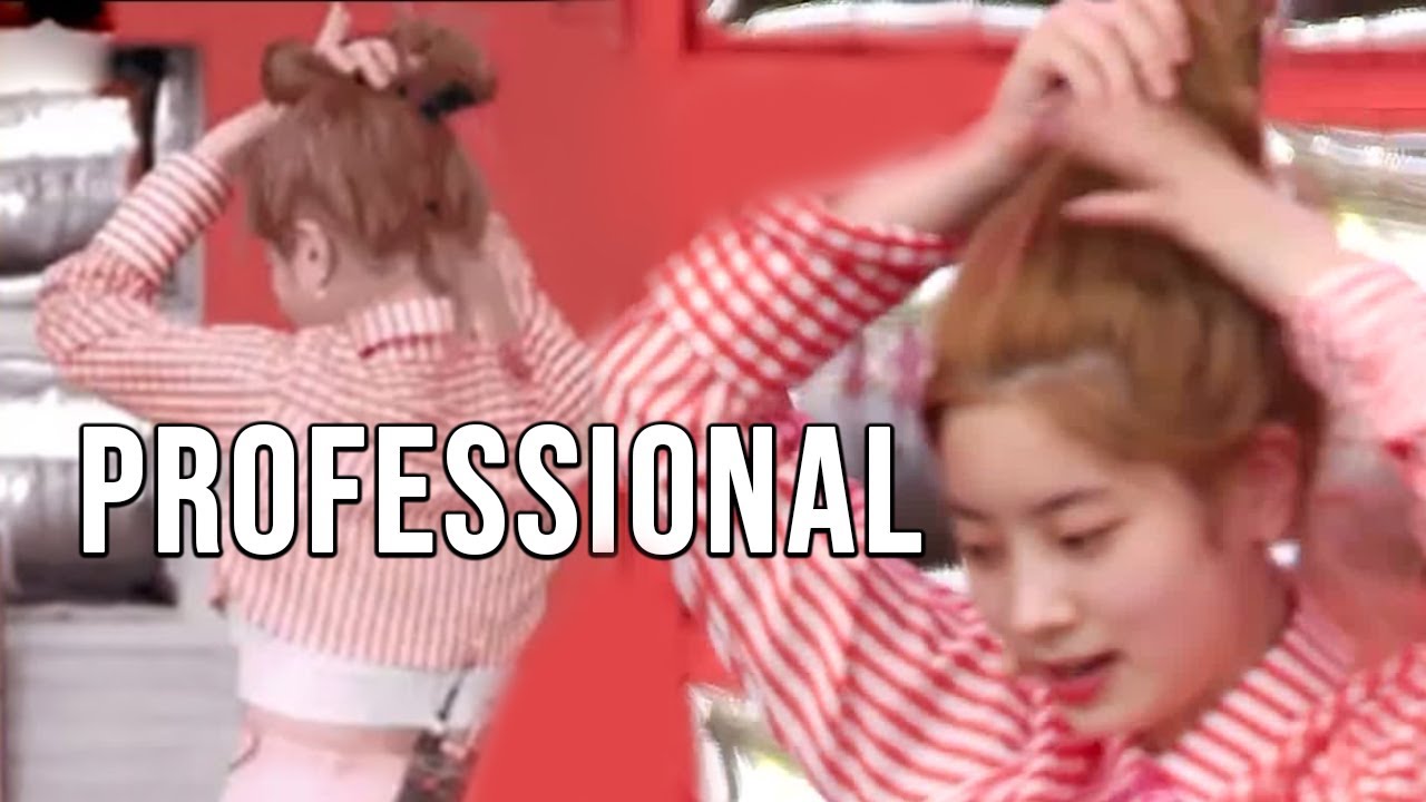 TWICE being professional artists
