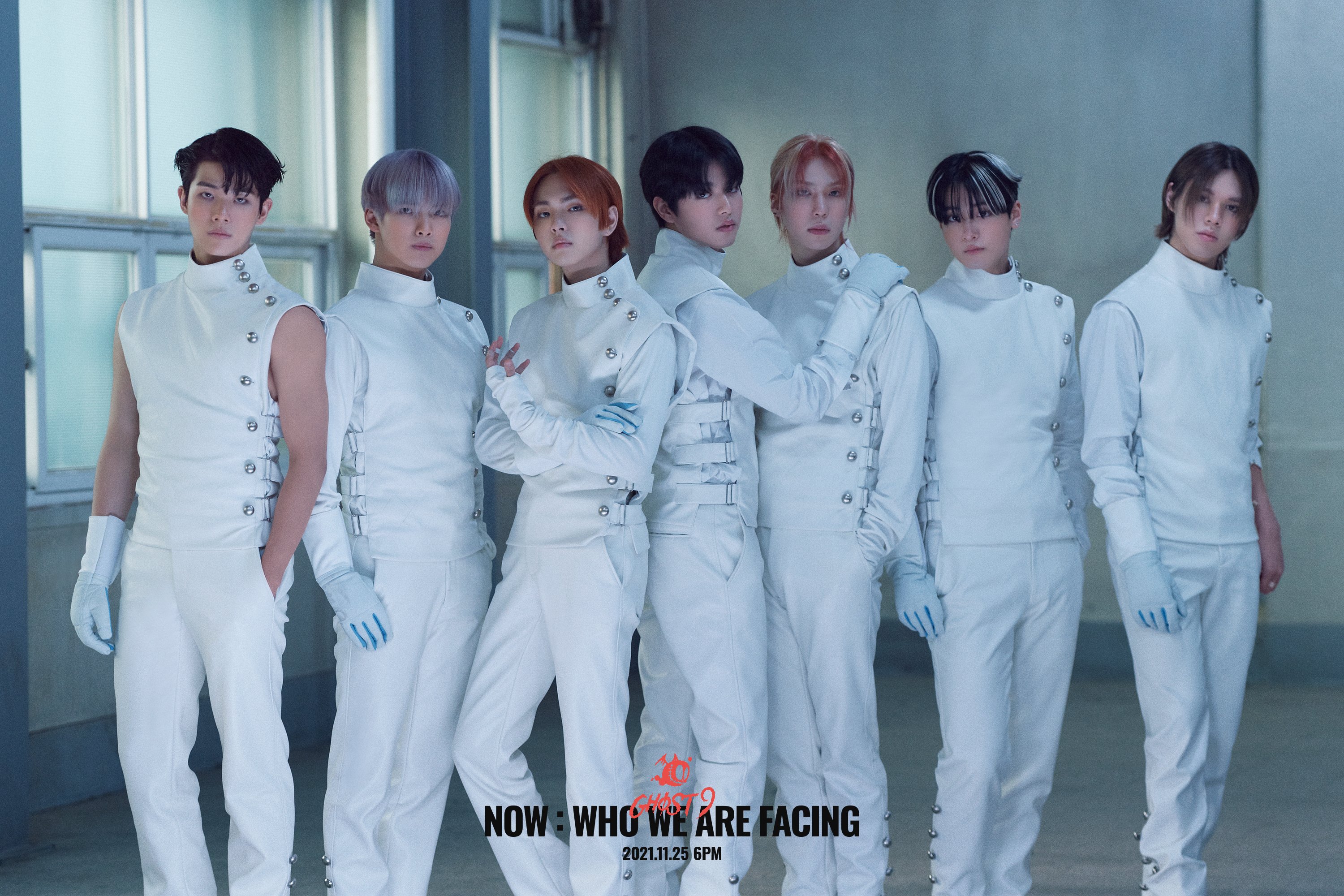 GHOST9 [NOW : Who we are facing] concept photo #1