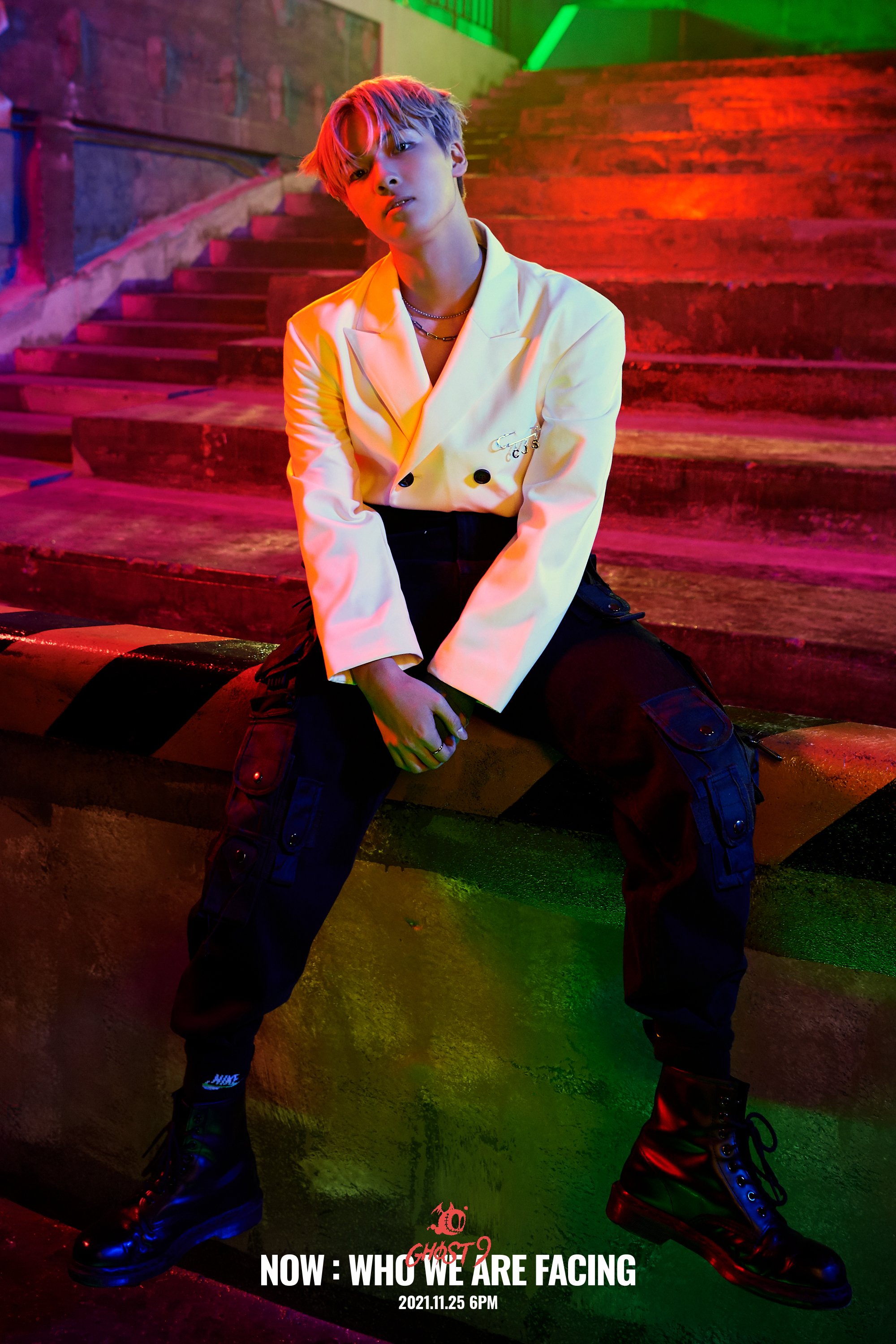 GHOST9 Junseong 'NOW : Who we are facing' concept photo #3