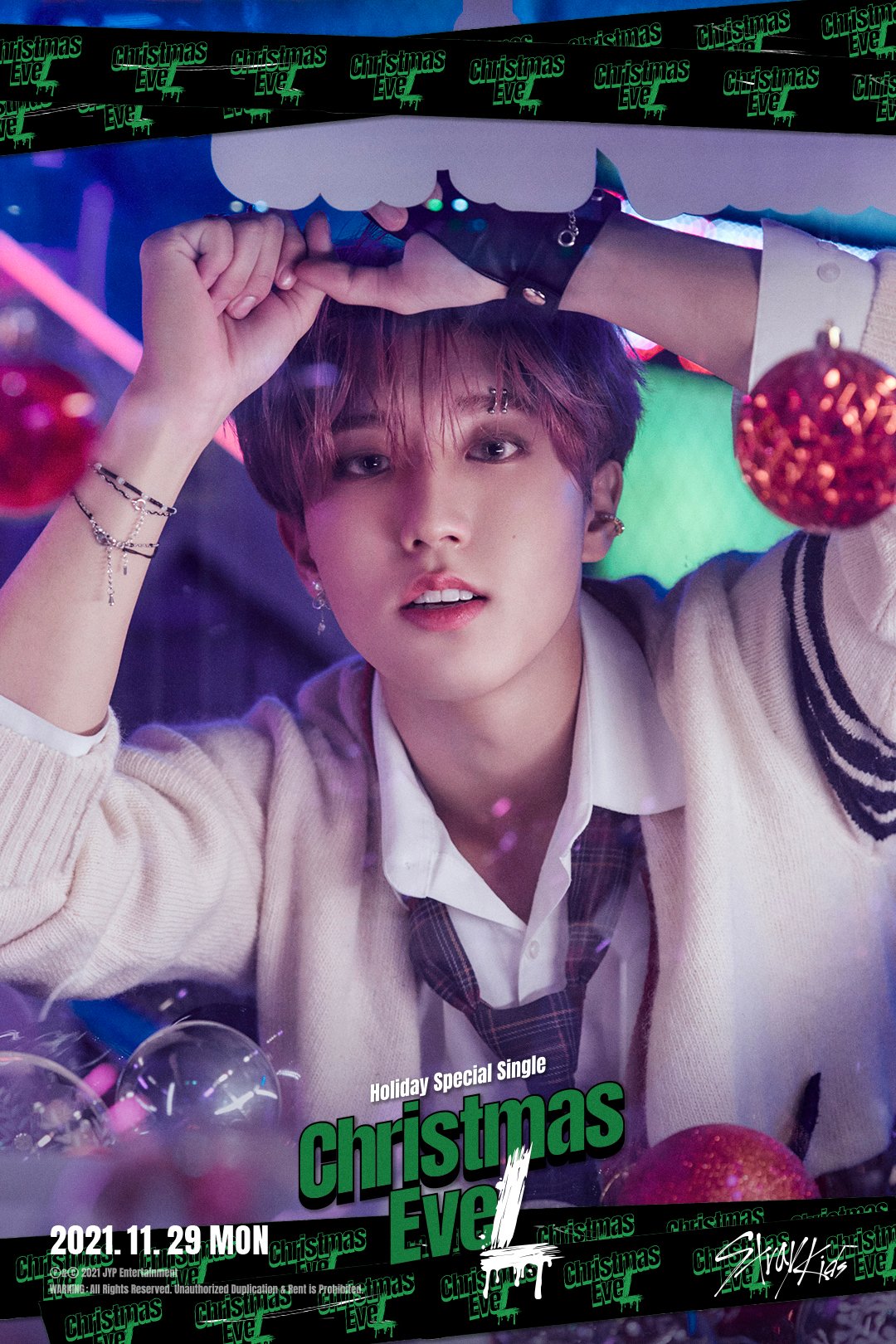 Stray Kids Han Holiday Special Single 'Chistmas EveL' teaser photo