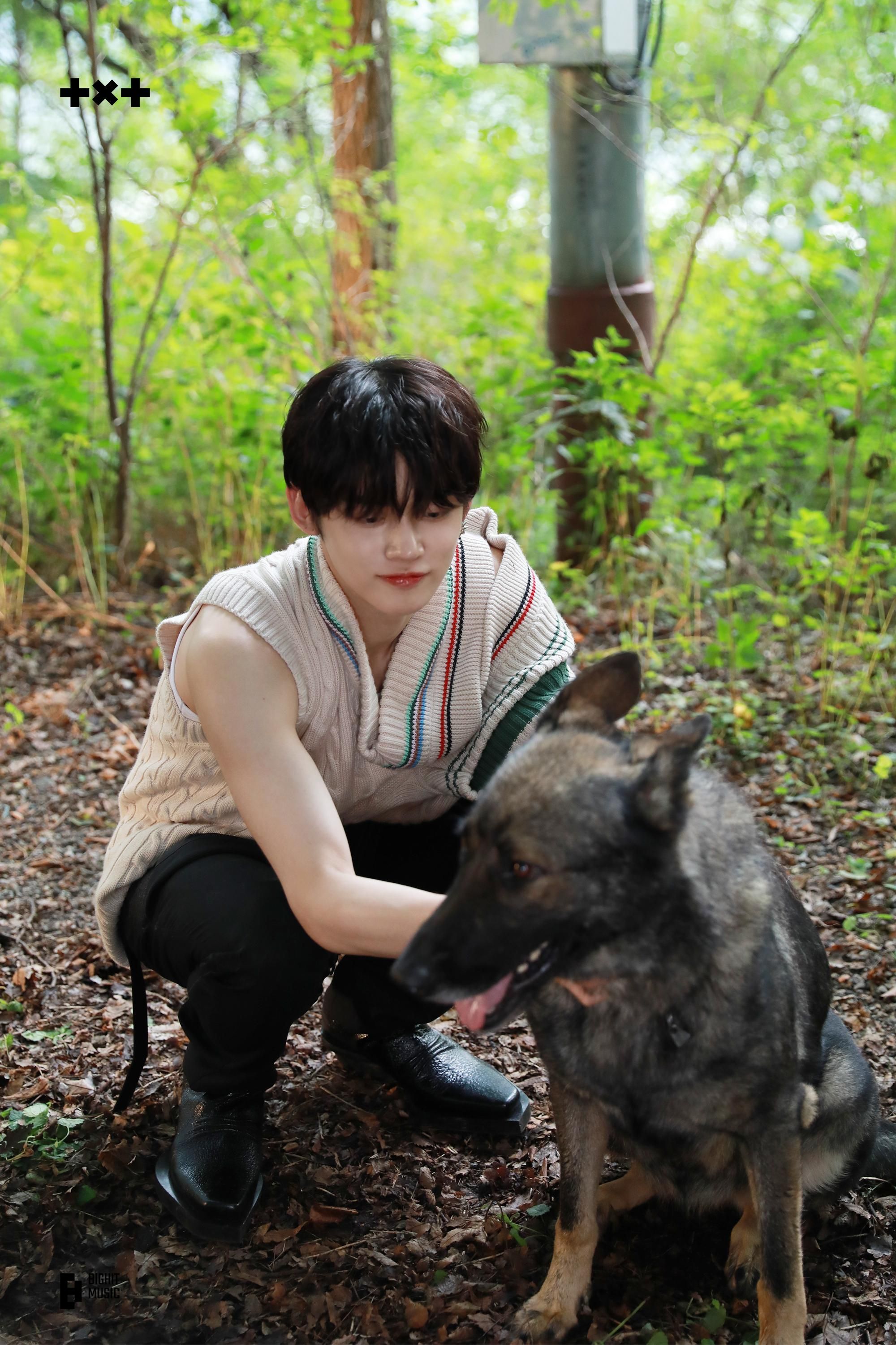 TXT Yeonjun 'Frost' MV behind