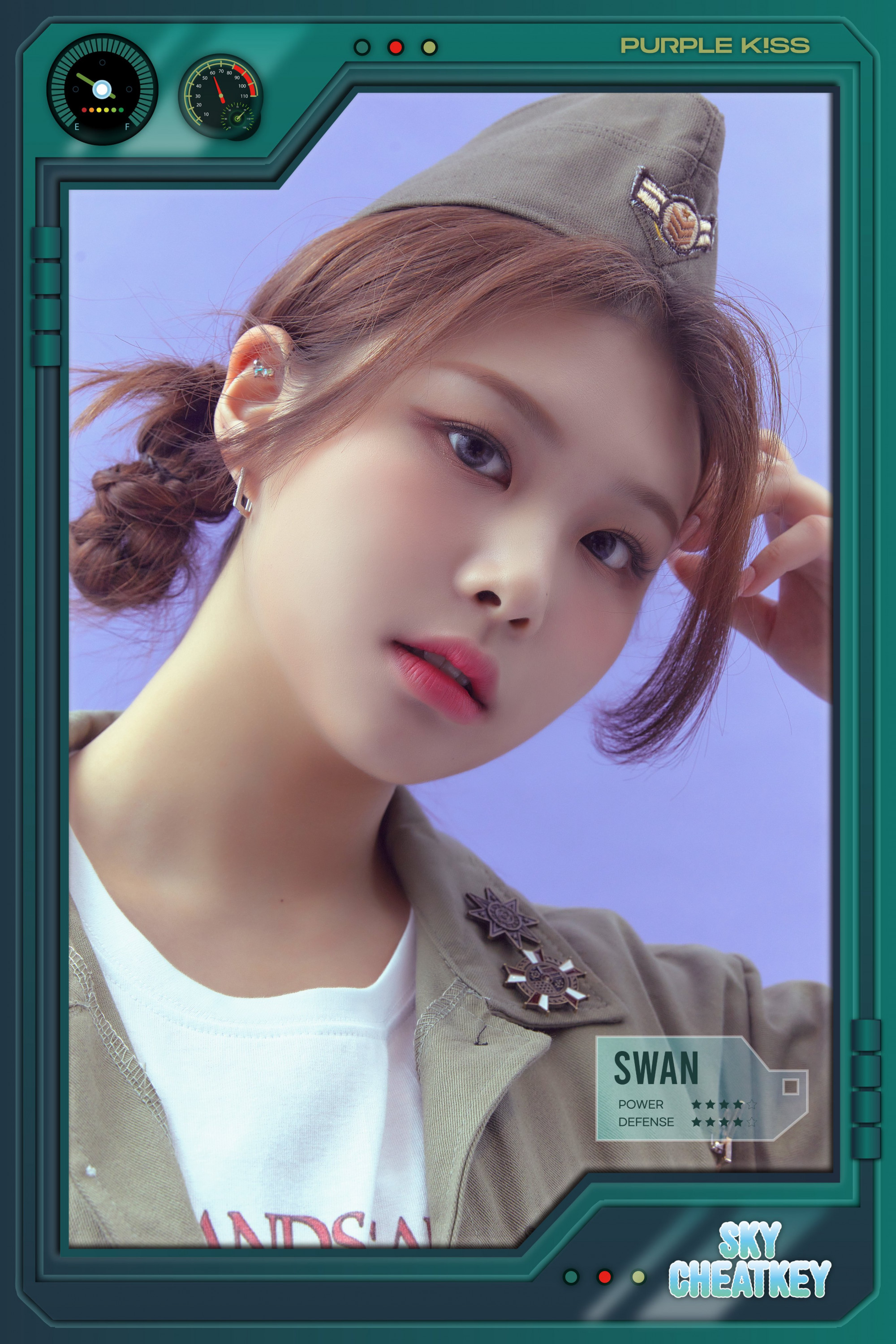 PURPLE K!SS Swan Season's Greetings 2022