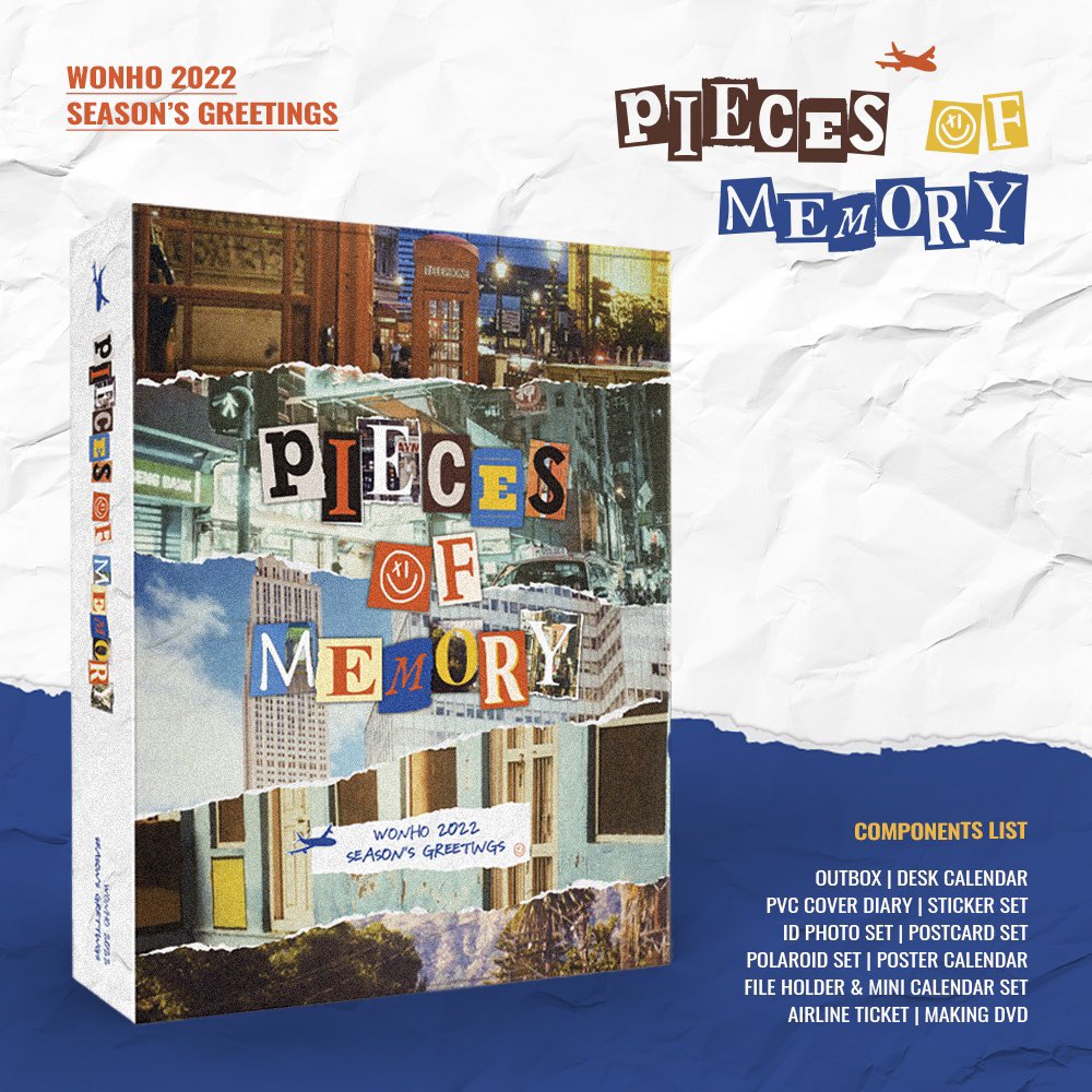 Wonho Season's Greeting 2022 preview