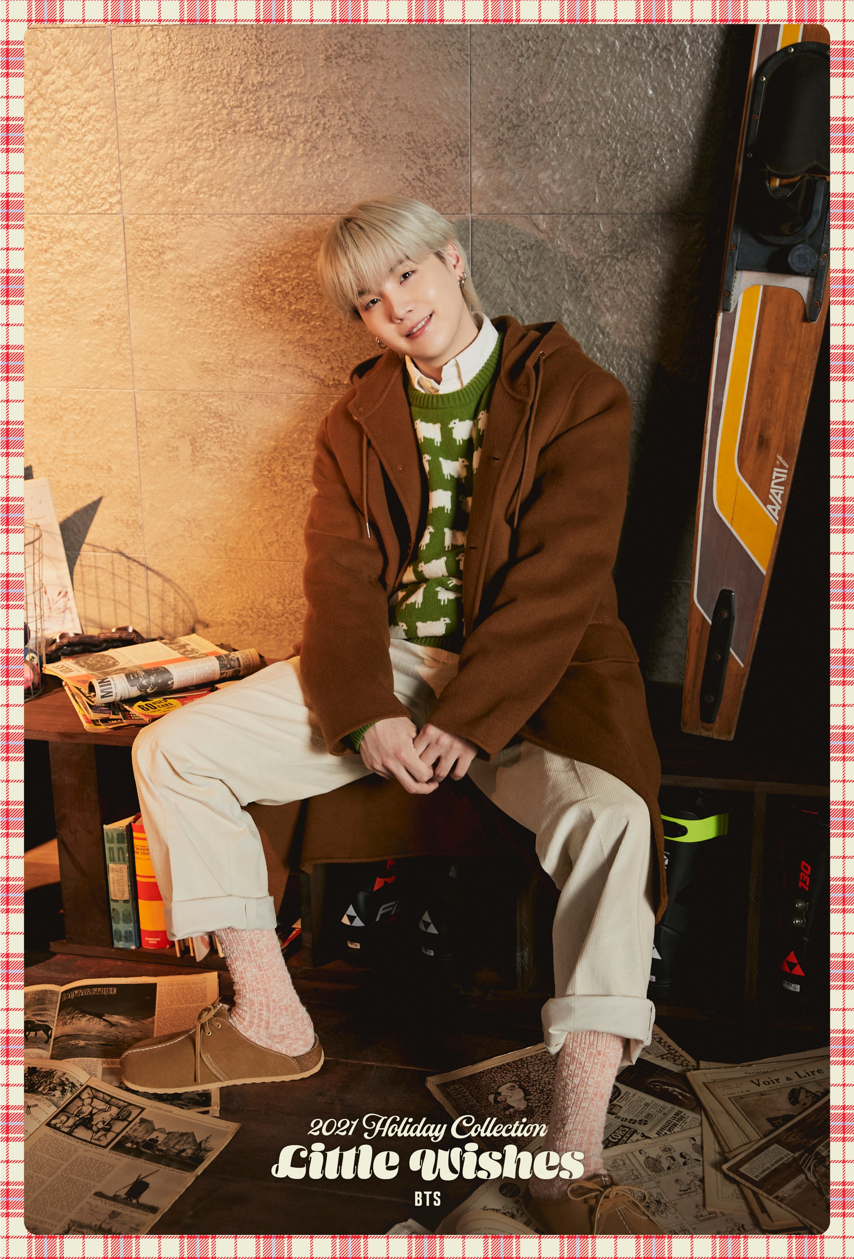 BTS Suga 2021 Holiday Collection: Little Wishes - Preview Cuts #1