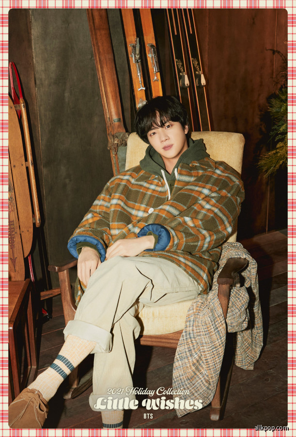 BTS Jin 2021 Holiday Collection: Little Wishes - Preview Cuts #1
