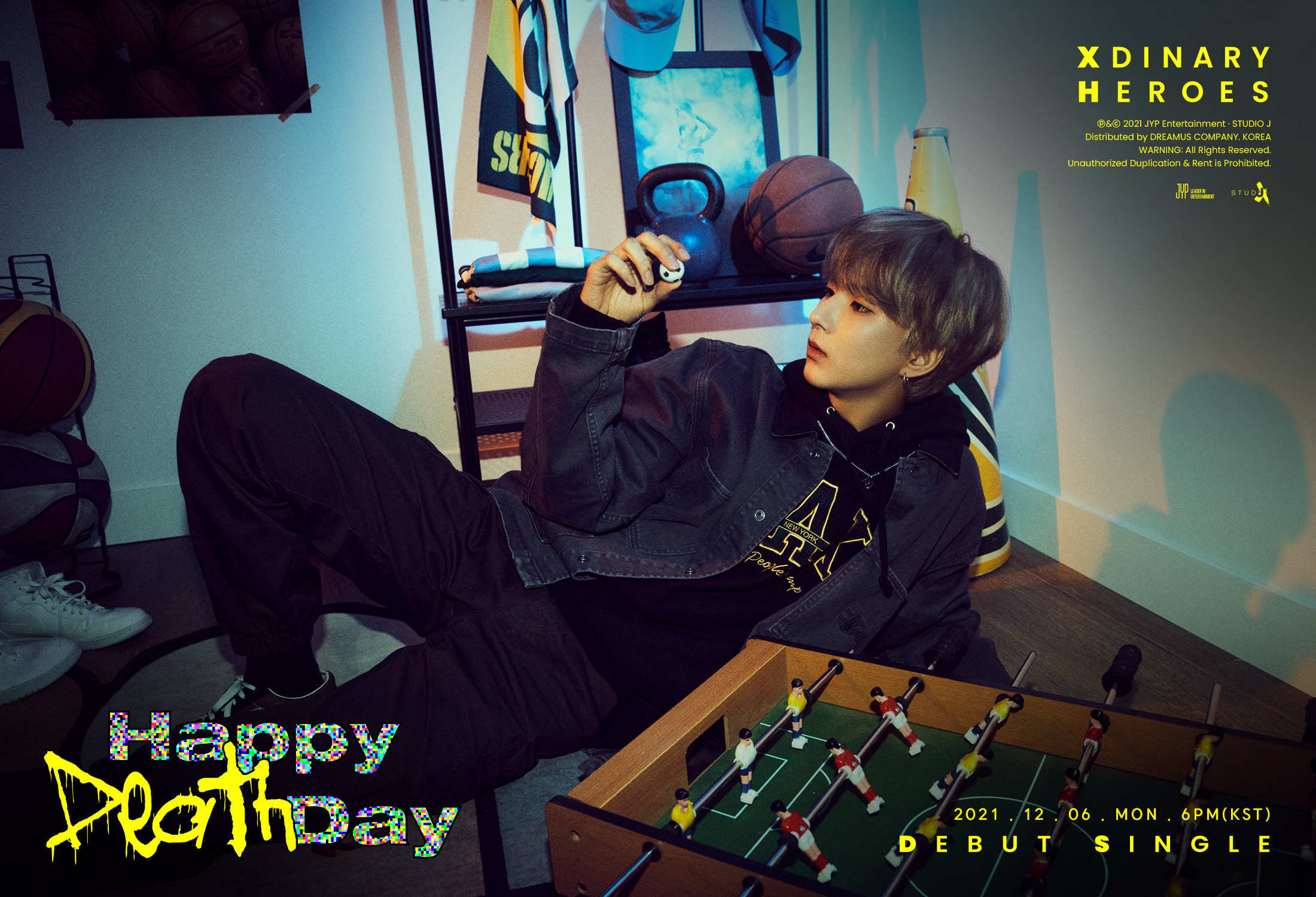 Xdinary Heroes O.De 'Happy Death Day' concept photo