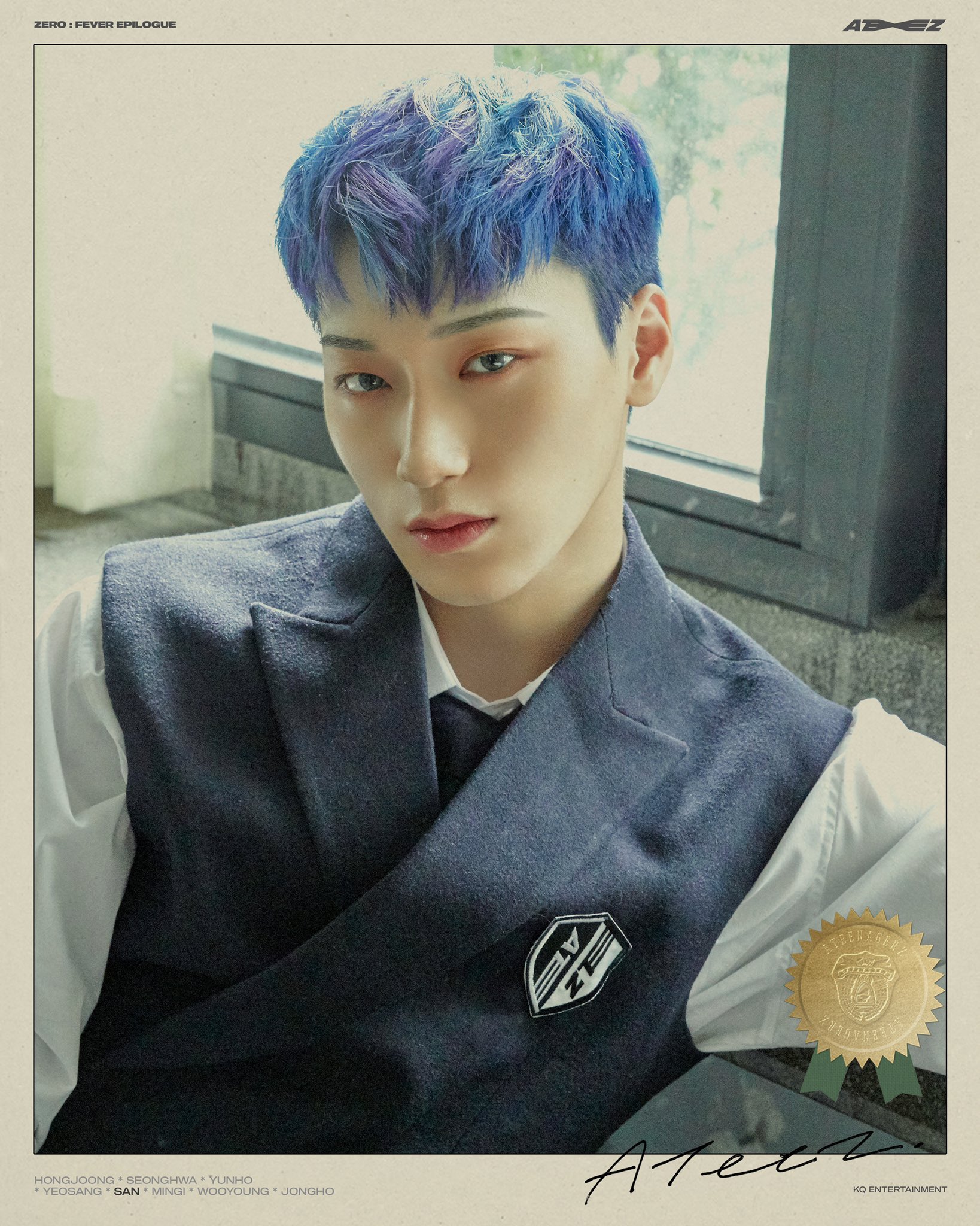 ATEEZ 'ZERO : FEVER EPILOGUE' Turbulence concept photo