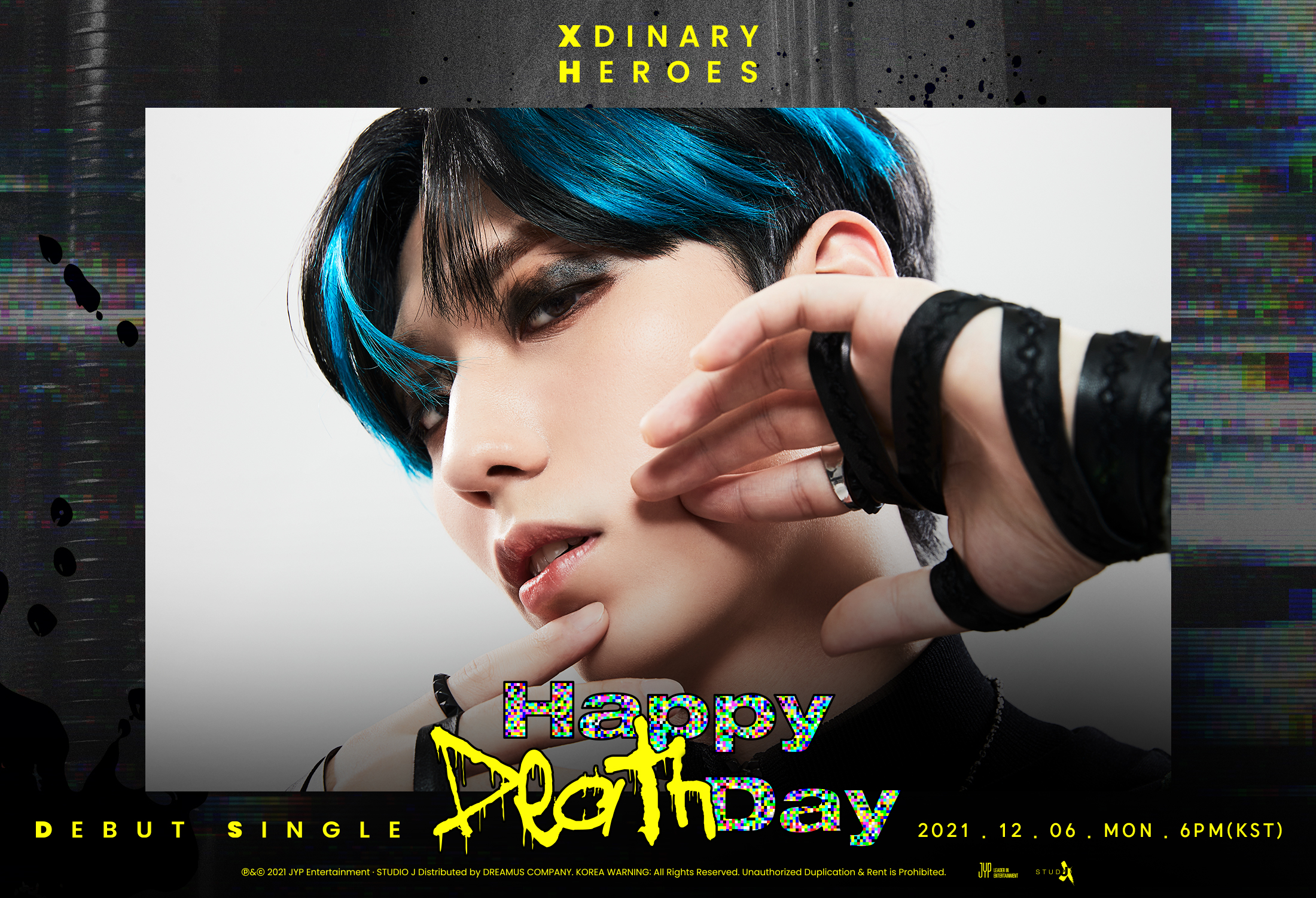Xdinary Heroes 'Happy Death Day' concept photo