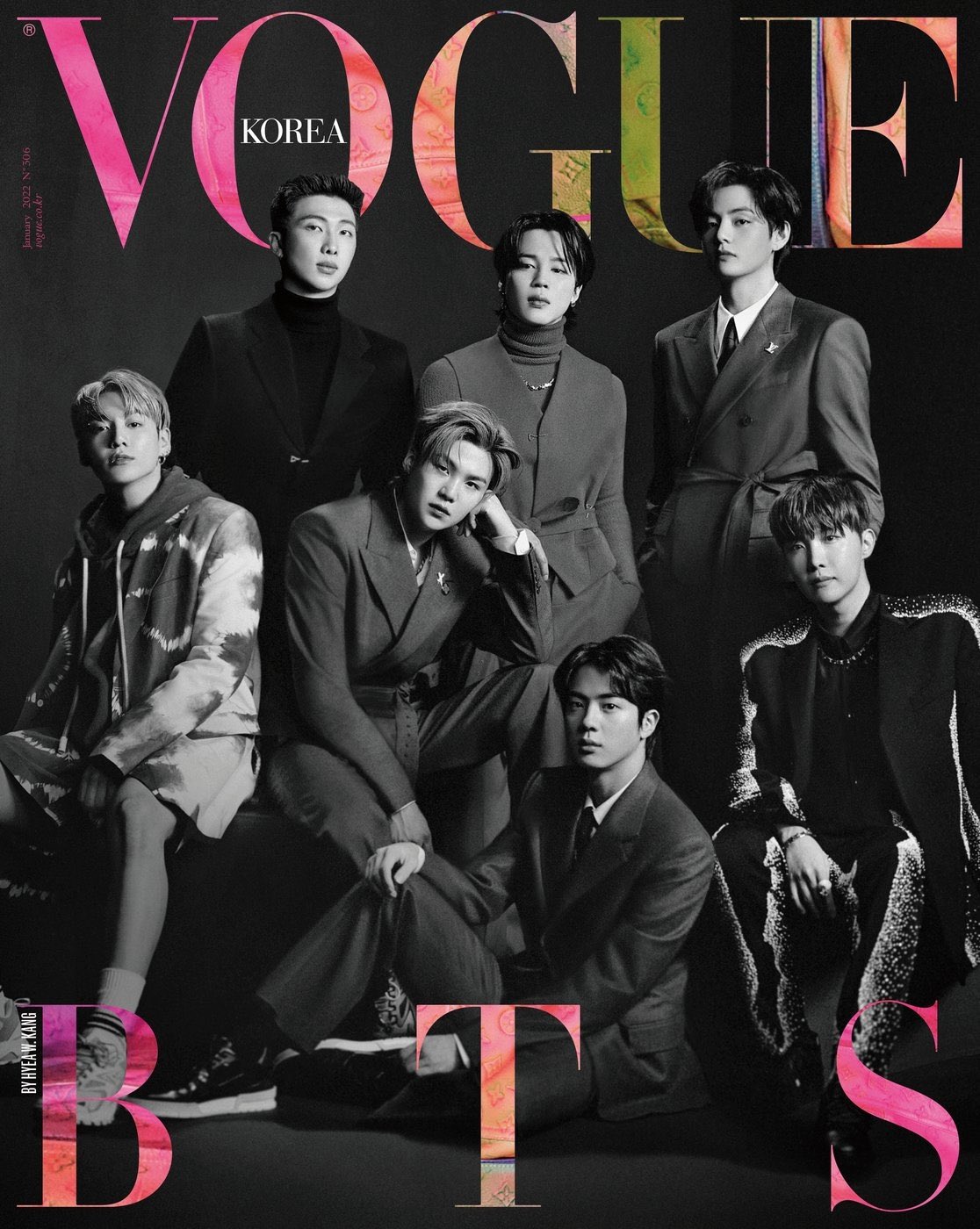 BTS x Vogue January 2022