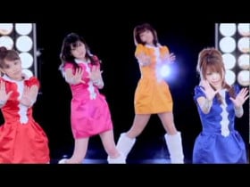 Morning Musume - Onna to Otoko no Lullaby Game Black Dance Shot MV